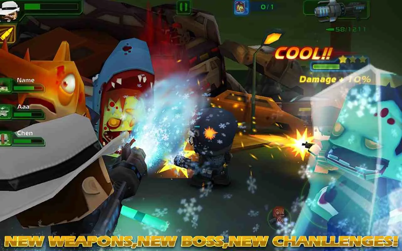 Ảnh 4 của Tải game Call of Mini Zombies Mod APK 4.4.2 (Bất tử, onehit) Chế độ chơi cùng bạn bè trong Call of Mini Zombies