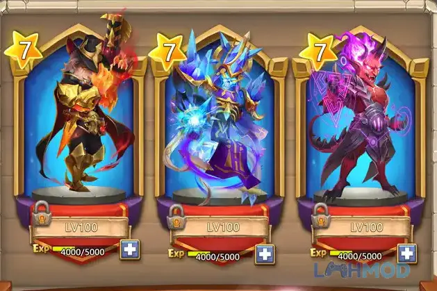 Ảnh 3 của Tải CastleClash Quyết Chiến-Gamota Apk 3.2.5 cho Android iOs Quân đội đang di chuyển để tấn công trong CastleClash