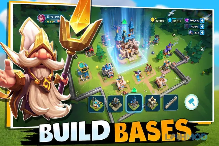 Ảnh 4 của Tải CastleClash Quyết Chiến-Gamota Apk 3.2.5 cho Android iOs Các tướng lĩnh tham gia trận chiến trong CastleClash Quyết Chiến