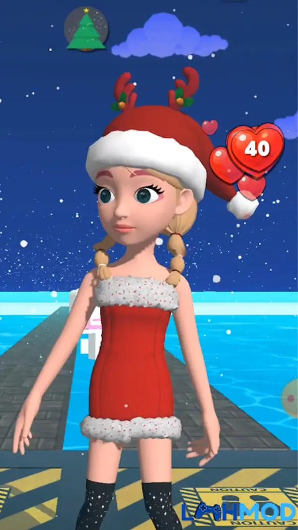 Ảnh 2 của Catwalk Battle – Dress up! Apk1.3.6 cho Android, IOS Nữ người mẫu trình diễn trên sàn Catwalk Battle – Dress up!