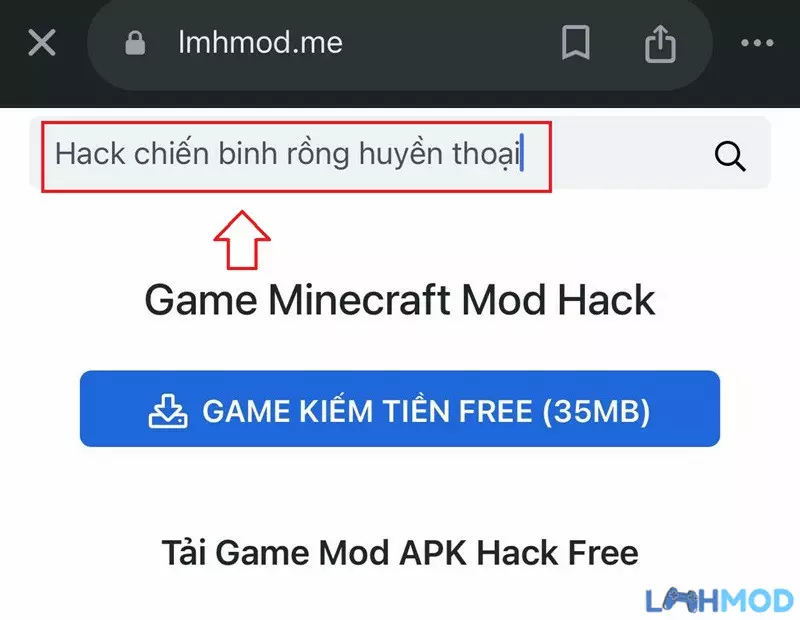 Ảnh 4 của Tải Hack Chiến Binh Rồng Huyền Thoại (Mod Vô Hạn Tiền) v6.1 Hướng dẫn tìm kiếm Hack Chiến Binh Rồng Huyền Thoại