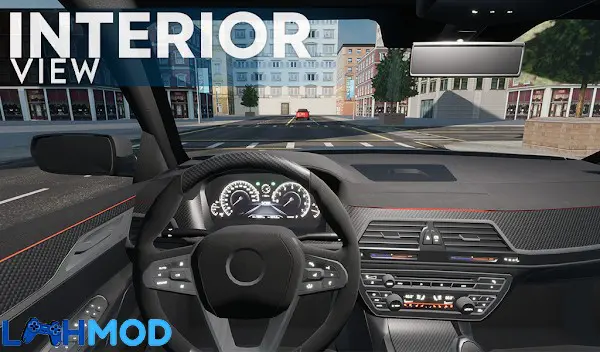 Ảnh 4 của Tải City Car Driving APK 1.050 cho Android iOS Giao diện lái xe trong City Car Driving