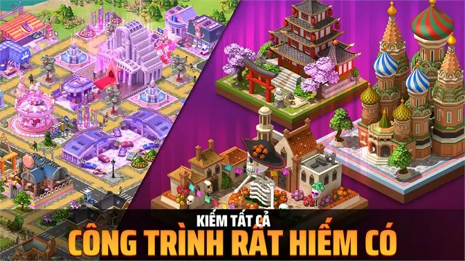 Ảnh 5 của Tải game City Island 5 Mod APK 3.35.0 (Menu, Vô Hạn Cash/Gold) Alt text mô tả giao diện người dùng của City Island 5 Mod trên thiết bị di động