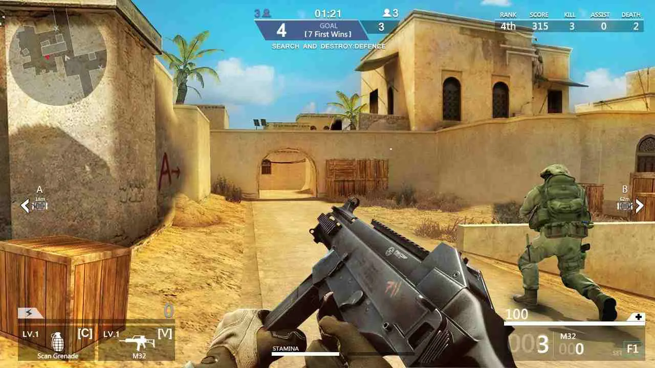 Ảnh 5 của Tải game Counter Shooter Mission War Mod APK 2.0.4 (Vô Hạn Tiền) Tai Counter Shooter Mission War Mod