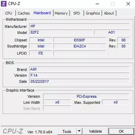 Ảnh 3 của Tải ứng dụng CPU-Z MOD APK 1.41 (Mở khóa Premium) cho Android Thẻ Mainboard với các thông số của bo mạch chủ
