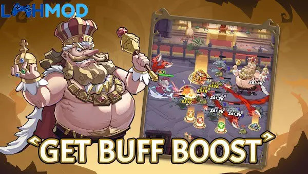 Ảnh 3 của Tải Crazy Green APK 0.3.0 cho Android iOS Màn hình giao diện nâng cấp nhân vật trong Crazy Green