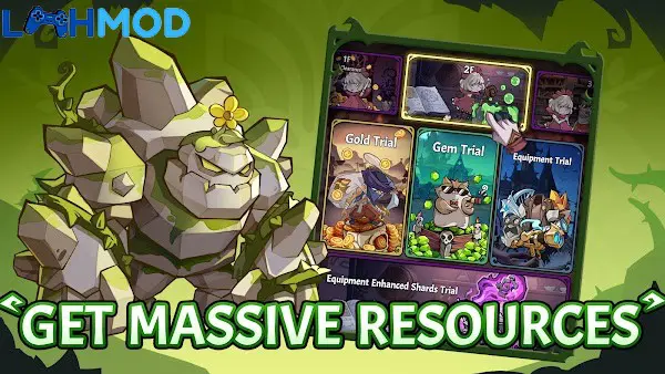 Ảnh 4 của Tải Crazy Green APK 0.3.0 cho Android iOS Hình ảnh bản đồ giả tưởng đầy màu sắc trong game Crazy Green