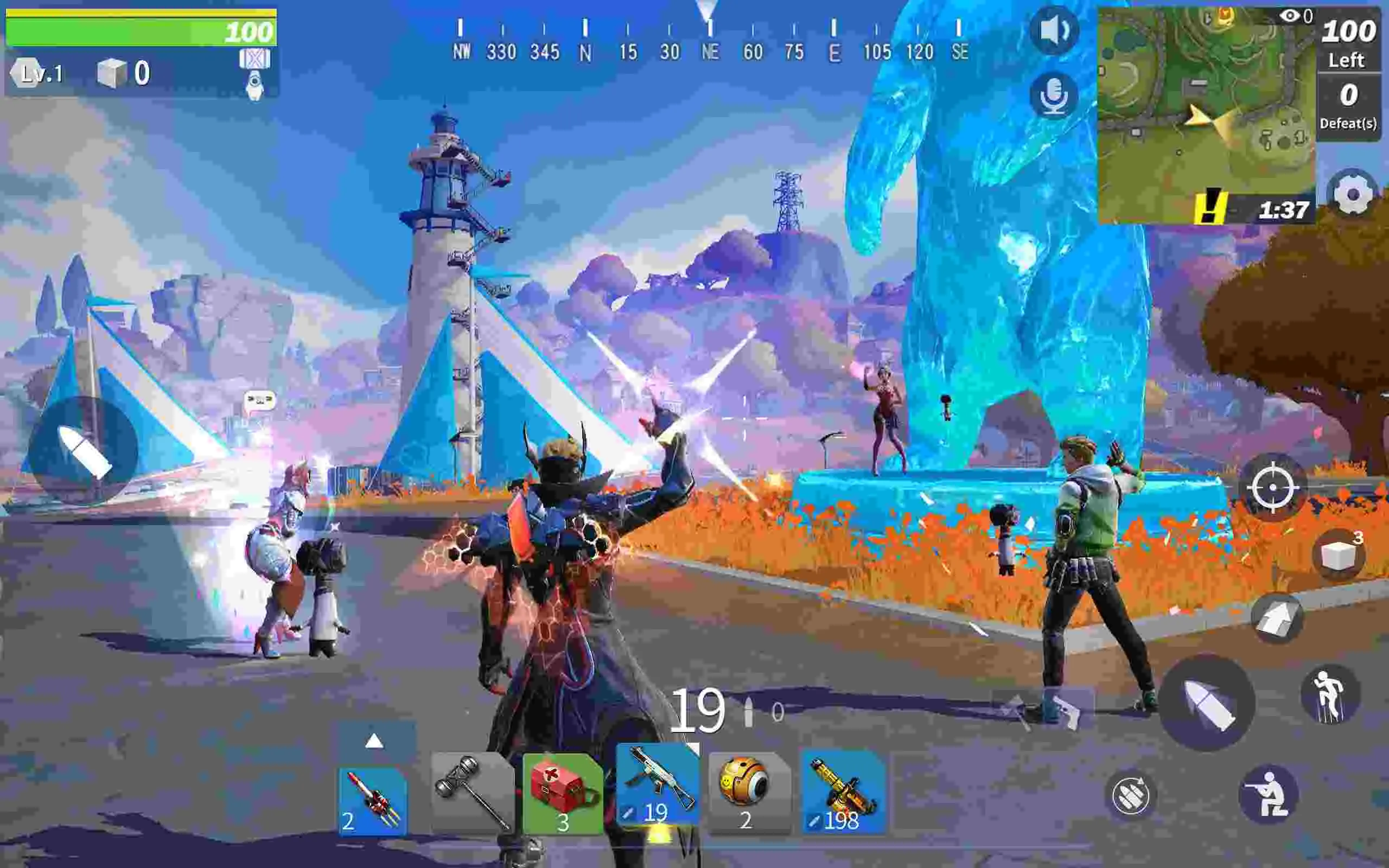 Ảnh 5 của Tải game Creative Destruction Mod APK 2.0.5771 (Wall Hack, Speed) Một kho vũ khí đa dạng của Creative Destruction Mod