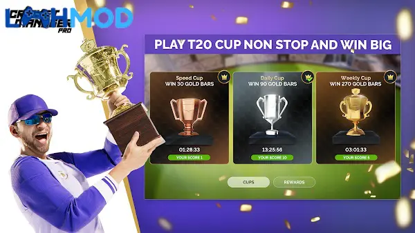 Ảnh 2 của Tải Cricket Manager Pro 2022 APK 0.16.1 cho Android iOS Một trận đấu trong Cricket Manager Pro 2022