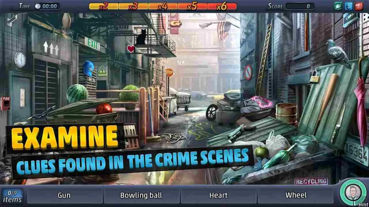 Ảnh 5 của Criminal Case Mod APK 2.39 (Menu, Vô Hạn Năng Lượng, Gợi Ý) Nhân vật trong Criminal Case Mod đang thẩm vấn nghi phạm