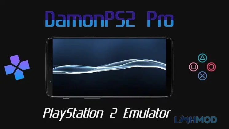 Ảnh 3 của Tải DamonPS2 64bit-PS2 giả lập-PPSSPP PS2 PSP Apk 5.0 cho Android iOs Màn hình cài đặt và tùy chỉnh ROM trong DamonPS2