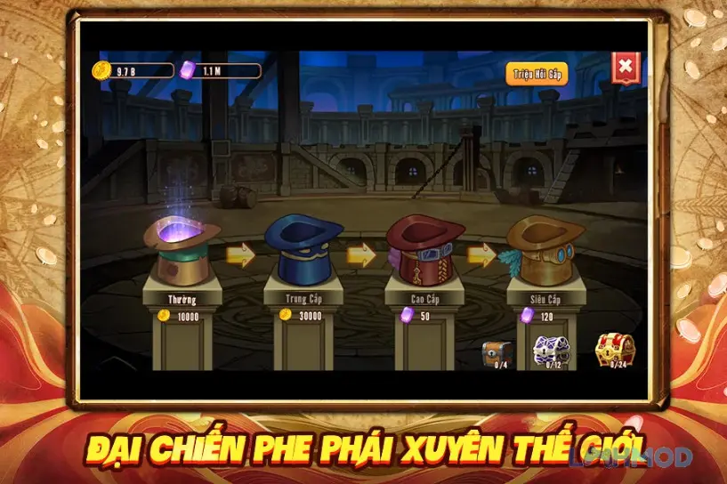 Ảnh 2 của Tải Đảo Kho Báu-Arena Island Apk 4.0.21 cho Android iOs Cảnh chiến đấu trong game Đảo Kho Báu-Arena Island