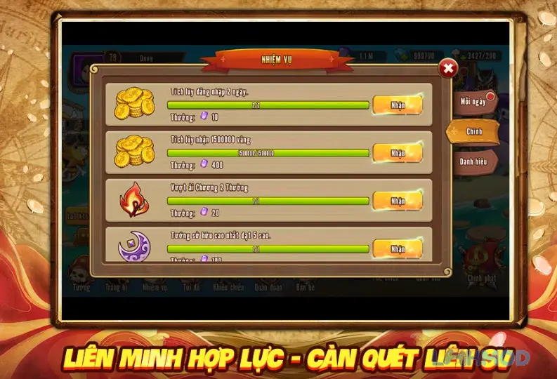 Ảnh 3 của Tải Đảo Kho Báu-Arena Island Apk 4.0.21 cho Android iOs Gameplay trong Đảo Kho Báu-Arena Island với các nhân vật