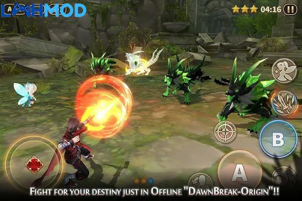 Ảnh 2 của Tải Dawn Break APK 1.2.0 cho Android iOS Cảnh chiến đấu hoành tráng trong game Dawn Break