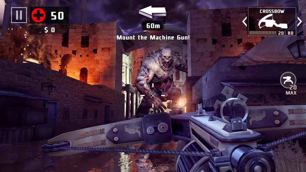 Ảnh 4 của Tải game Dead Trigger 2 Mod APK 1.8.25 (Vô Hạn Đạn, Bất Tử) Thế giới Dead Trigger 2 đầy rẫy zombie