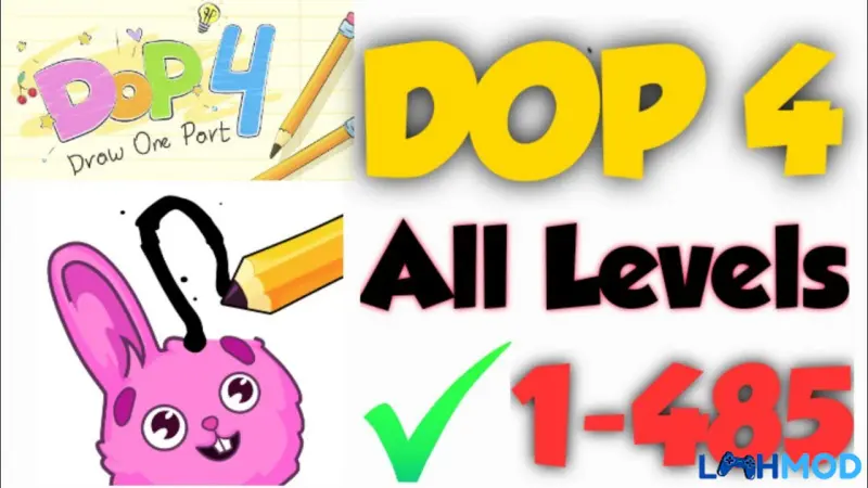 Ảnh 2 của Tải DOP 4: Draw One Part Apk 1.1.0 cho Android Một màn chơi trong DOP 4: Draw One Part với hình ảnh chiếc xe thiếu bánh