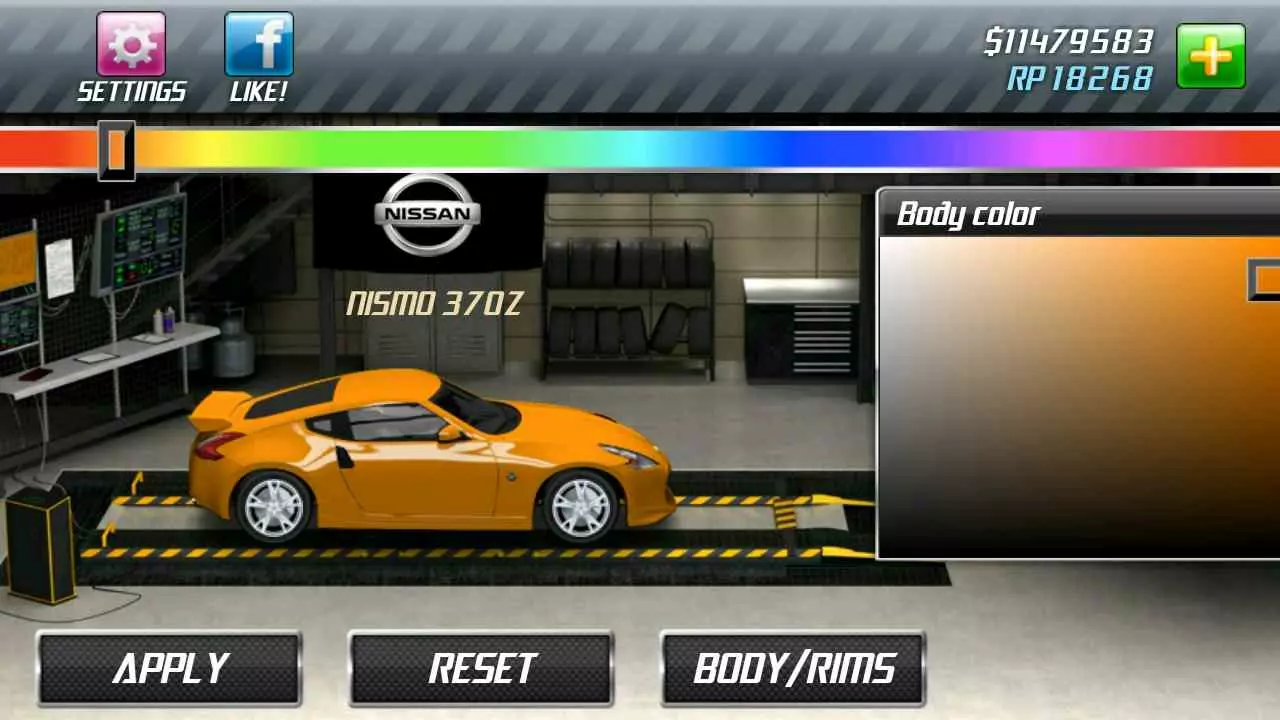 Ảnh 3 của Drag Racing Mod APK 3.11.2 (Vô Hạn Tiền, RP) Hai chiếc xe đua drag đang tăng tốc trên đường, tạo ra hiệu ứng khói từ lốp xe