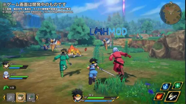 Ảnh 3 của Tải DRAGON QUEST III Mod APK 1.0.9 (Full game) Android iOS Màn hình hướng dẫn tải game Dragon Quest III trên thiết bị di động