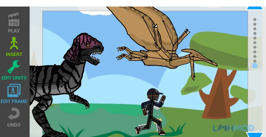 Ảnh 2 của Tải Draw Cartoons 2 Mod Apk 0.18.5 (Mở Khóa Pro) cho Android iOs Người dùng đang tạo hoạt hình trên Draw Cartoons 2