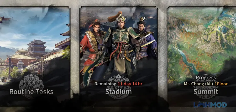 Ảnh 3 của Tải Dynasty Warriors M Apk 1.1.3 cho Android iOs Một sĩ quan đang dẫn quân xung trận, thể hiện lối chơi hành động mạnh mẽ