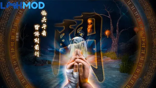 Ảnh 2 của Endless Nightmare 5 MOD APK v2.1.0 (Vô hạn tiền) Cảnh một đạo sĩ trong ngôi làng Eventide ma quái