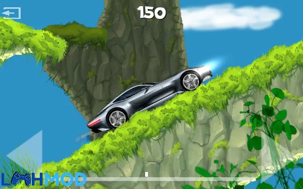 Ảnh 3 của Tải Exion Hill Racing APK 5.00 cho Android iOS Giao diện nâng cấp xe trong Exion Hill Racing với các bộ phận động cơ, lốp, giảm xóc