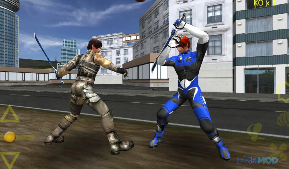 Ảnh 1 của Tải Fighting Tiger Liberal Apk 2.7.5 cho Android iOs Cảnh nhân vật Gin đang chiến đấu trong game