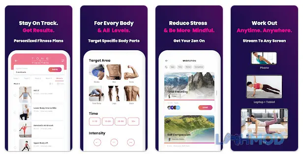 Ảnh 4 của Tải FitOn Mod Apk 5.0.4 (Mở khóa Pro) cho Android iOs Biểu đồ theo dõi chế độ dinh dưỡng trong FitOn Mod