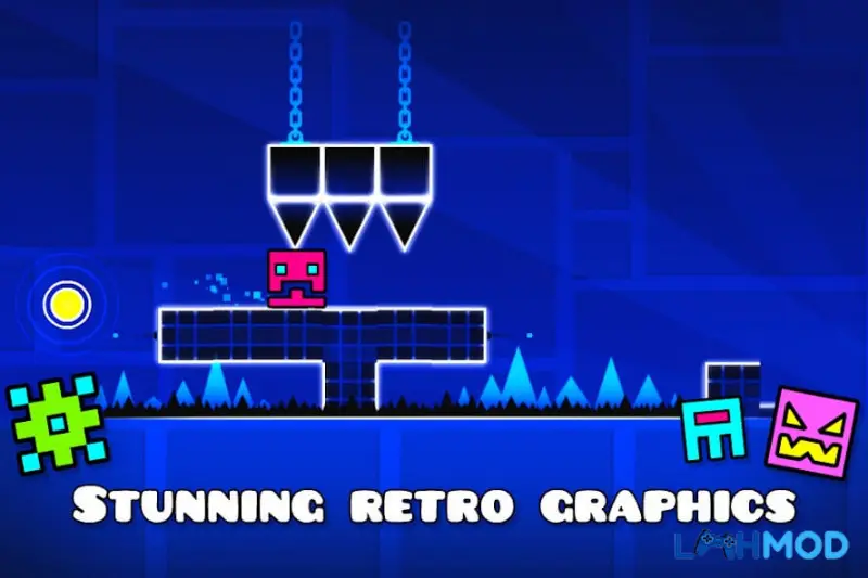 Ảnh 3 của Tải Hack Geometry Dash Lite Mod Apk (Vô Hạn Tiền) v2.2.144 Ảnh geometry dash lite mod 2