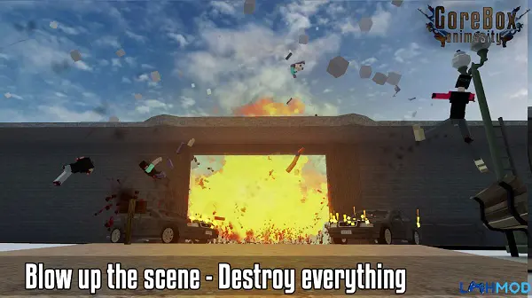 Ảnh 4 của Tải game GoreBox Apk 10.4.0 cho Android, IOS Màn hình điện thoại hiển thị dung lượng game GoreBox