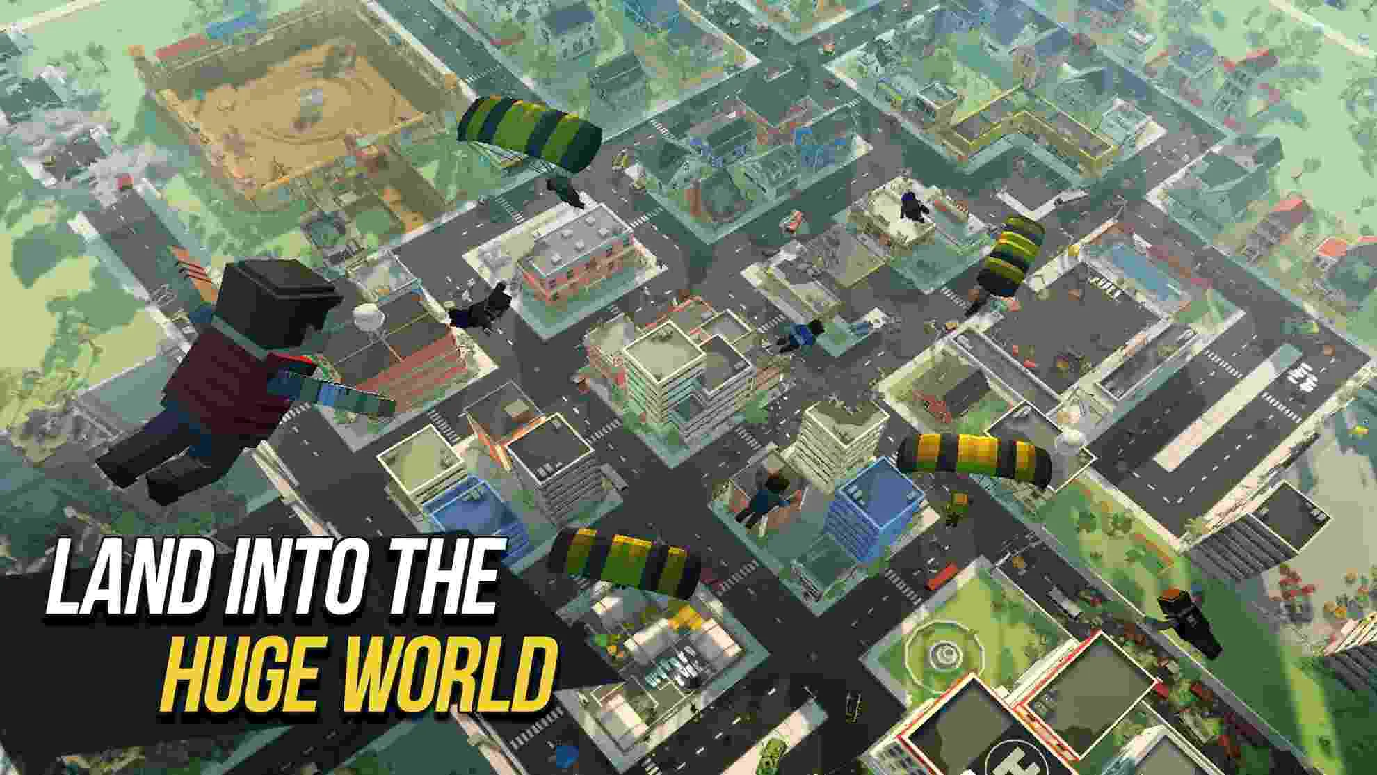 Ảnh 5 của Tải game Grand Battle Royale Mod APK 3.5.1 (Vô Hạn Tiền) Chế độ chơi đa dạng với nhân vật pixel chiến đấu chống zombie trong Grand Battle Royale