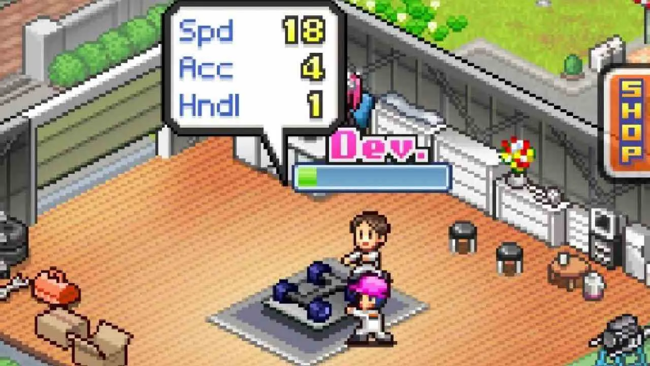 Ảnh 2 của Tải game Grand Prix Story 2 Mod APK 2.4.9 (Menu, Vô Hạn Tài Nguyên) Màn hình giao diện trong game Grand Prix Story 2 Mod hiển thị xe đua và đường đua