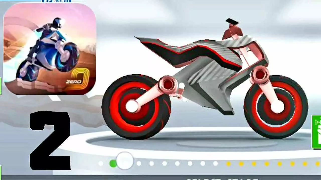 Ảnh 2 của Tải Gravity Rider Zero Mod APK 1.43.10 (Mở Khóa) Người chơi tùy chỉnh màu sắc và thiết kế xe trong Gravity Rider Zero Mod