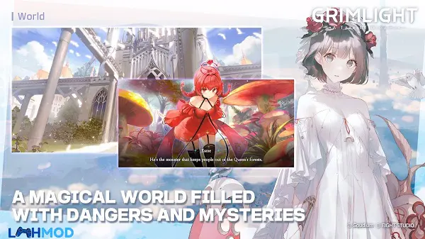 Ảnh 3 của Tải game Grimlight Apk 1.0.4 cho Android, IOS Giao diện chọn nhân vật và sắp xếp đội hình chiến thuật trong Grimlight