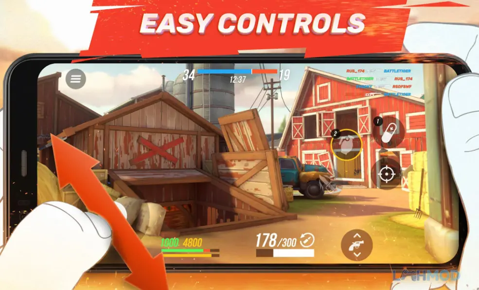 Ảnh 4 của Tải Guns of Boom Mod Apk 30.0.275 (Vô Hạn Đạn) cho Android iOs Guns of Boom - Tùy chỉnh nhân vật