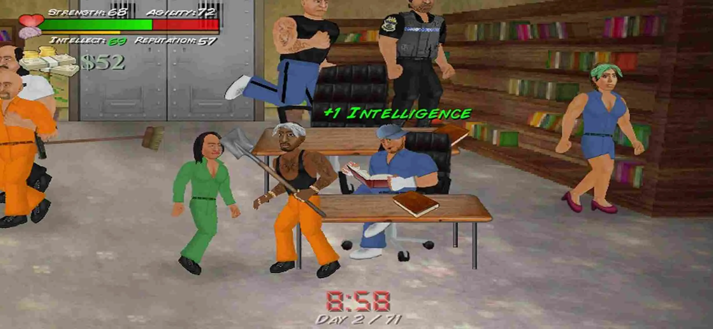 Ảnh 4 của Tải game Hard Time (Prison Sim) Mod APK 1.45 (Mở Khoá) Thông tin chi tiết về Hard Time Prison Sim Mod