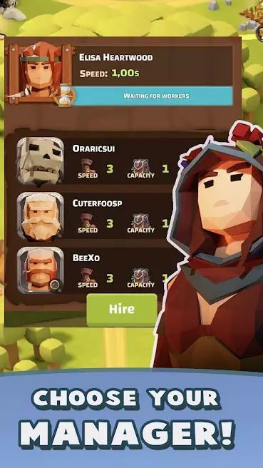 Ảnh 2 của Tải game Harvest Island Mod APK 1.0.8 (Mua Sắm Miễn Phí) Alt text mô tả chi tiết một khu vực sản xuất nông nghiệp trong game Harvest Island