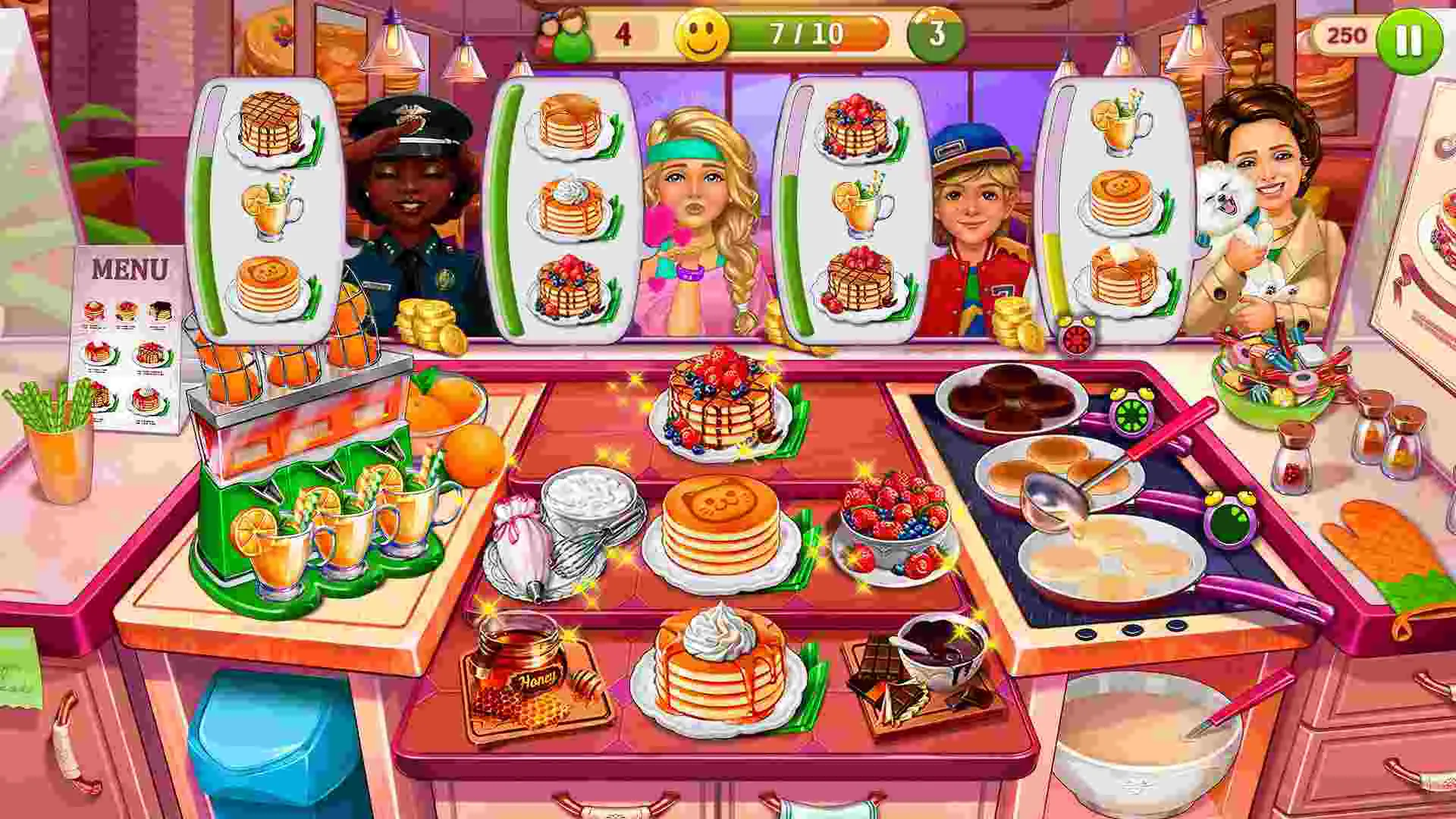 Ảnh 4 của Tải game Hell’s Cooking Mod APK 1.190 (Vô Hạn Tiền) Hình ảnh gameplay Hell's Cooking phiên bản mod