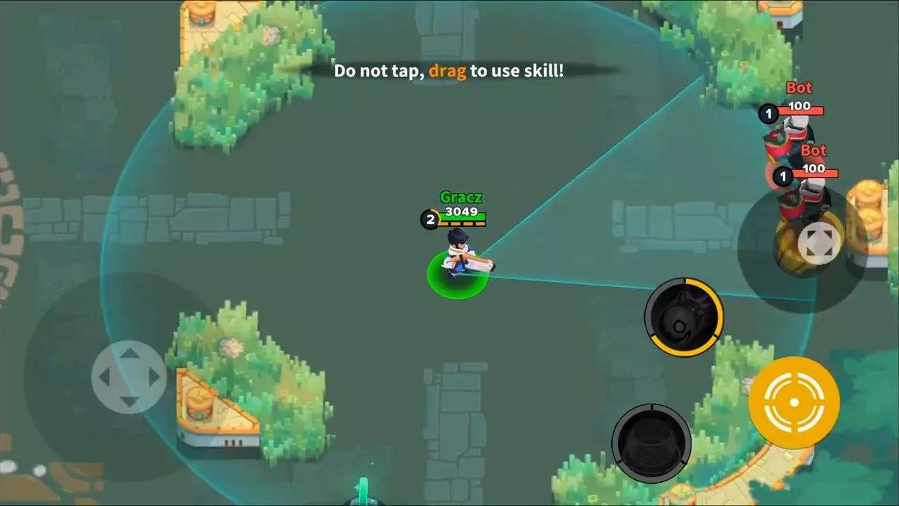 Ảnh 3 của Tải game Heroes Strike Offline Mod APK 90 (Vô Hạn Tiền) Giao diện chọn tướng trong Heroes Strike Offline Mod