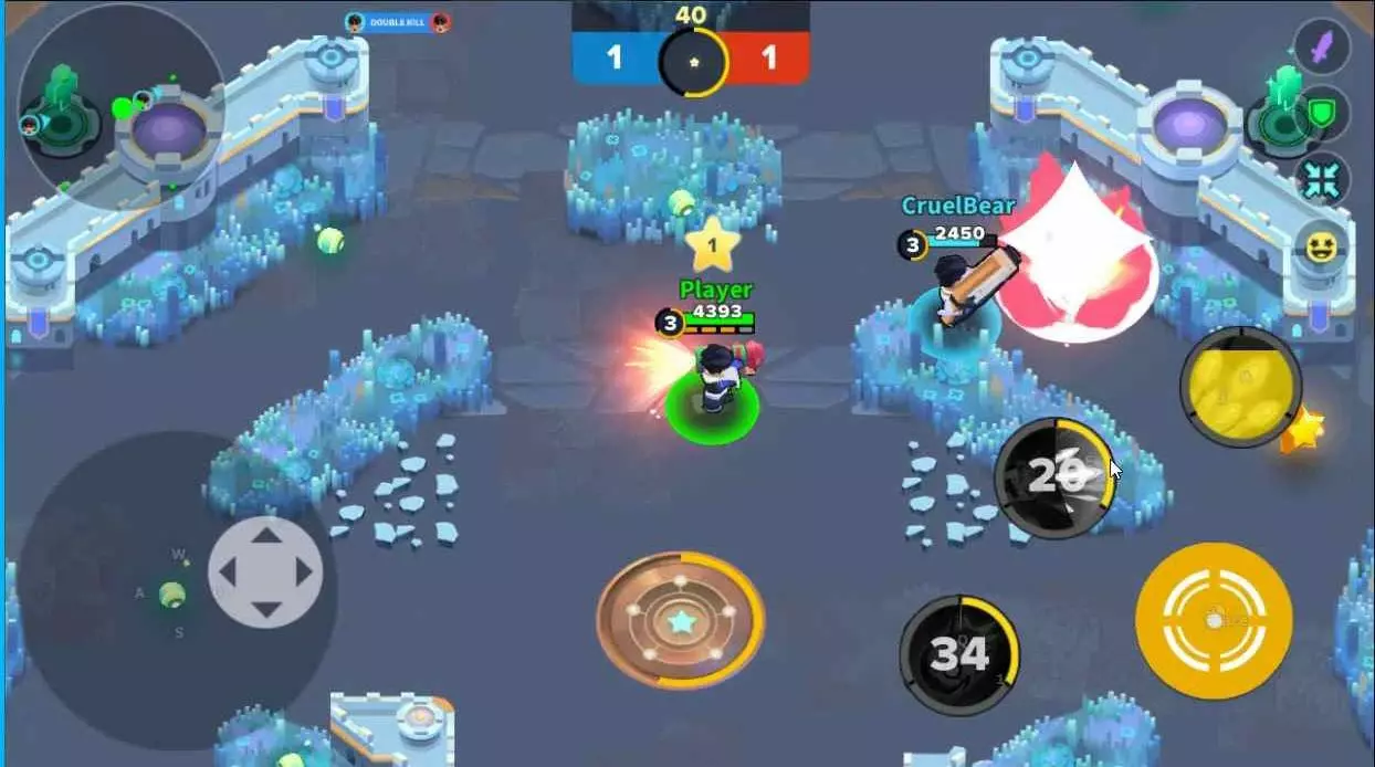 Ảnh 4 của Tải game Heroes Strike Offline Mod APK 90 (Vô Hạn Tiền) Anh hùng Heroes Strike Offline sử dụng kỹ năng