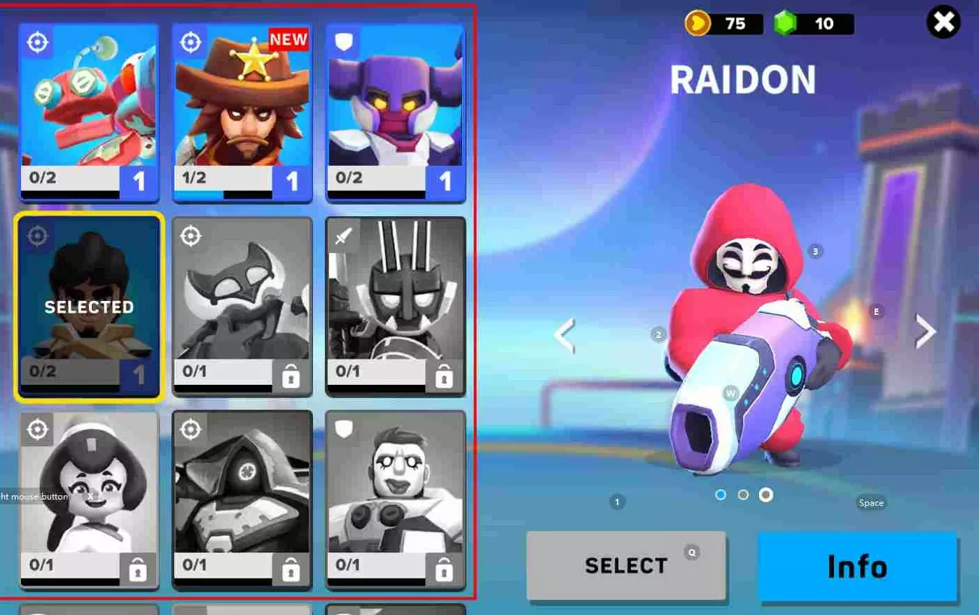 Ảnh 5 của Tải game Heroes Strike Offline Mod APK 90 (Vô Hạn Tiền) Cảnh chiến đấu kịch tính trong Heroes Strike Offline Mod