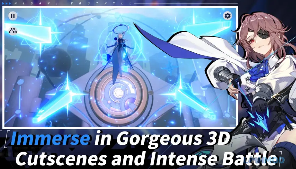 Ảnh 3 của Higan Eruthyll Mod Apk 1.1.0.0 (Damage, Defense Multipliers, God Mode) Higan Eruthyll Mod Gameplay 2