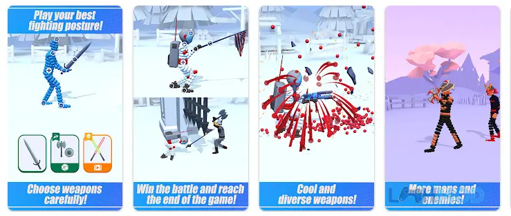 Ảnh 2 của Tải Hit Master Apk 0.7.39 cho Android iOs Sát thủ đang nhắm bắn mục tiêu trong một nhiệm vụ