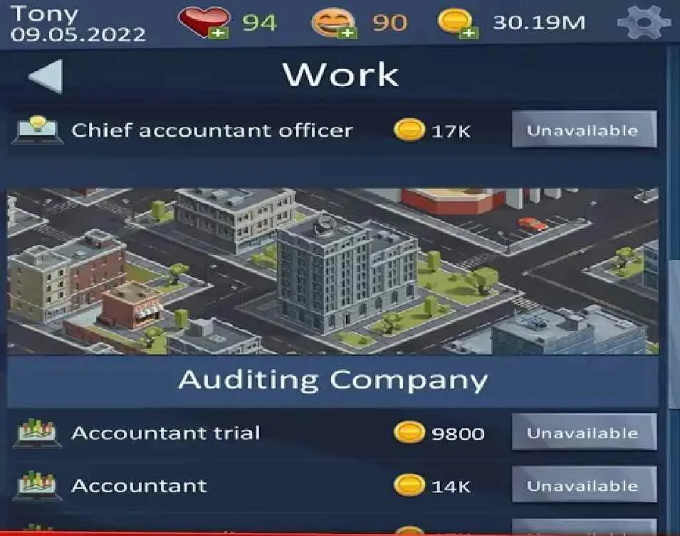 Ảnh 2 của Tải game Hit The Bank Mod APK 1.8.4 (Menu, Vô Hạn Tiền) Giao diện chơi game Hit The Bank Mod