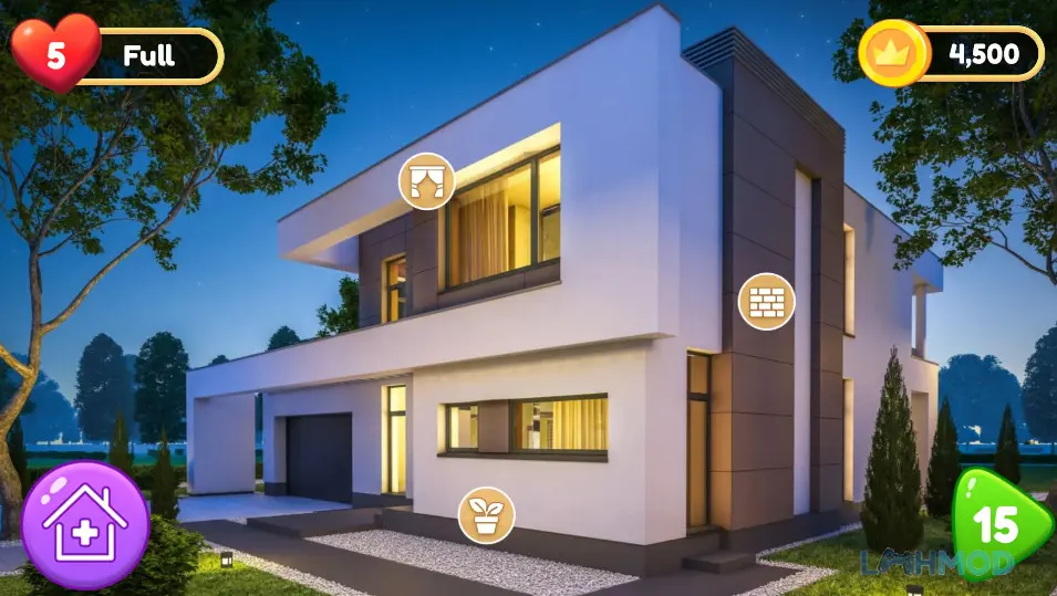 Ảnh 2 của Tải Home Renovation Games 2023 Apk 1.4 cho Android iOs Thiết kế nội thất trong Home Renovation Games 2023