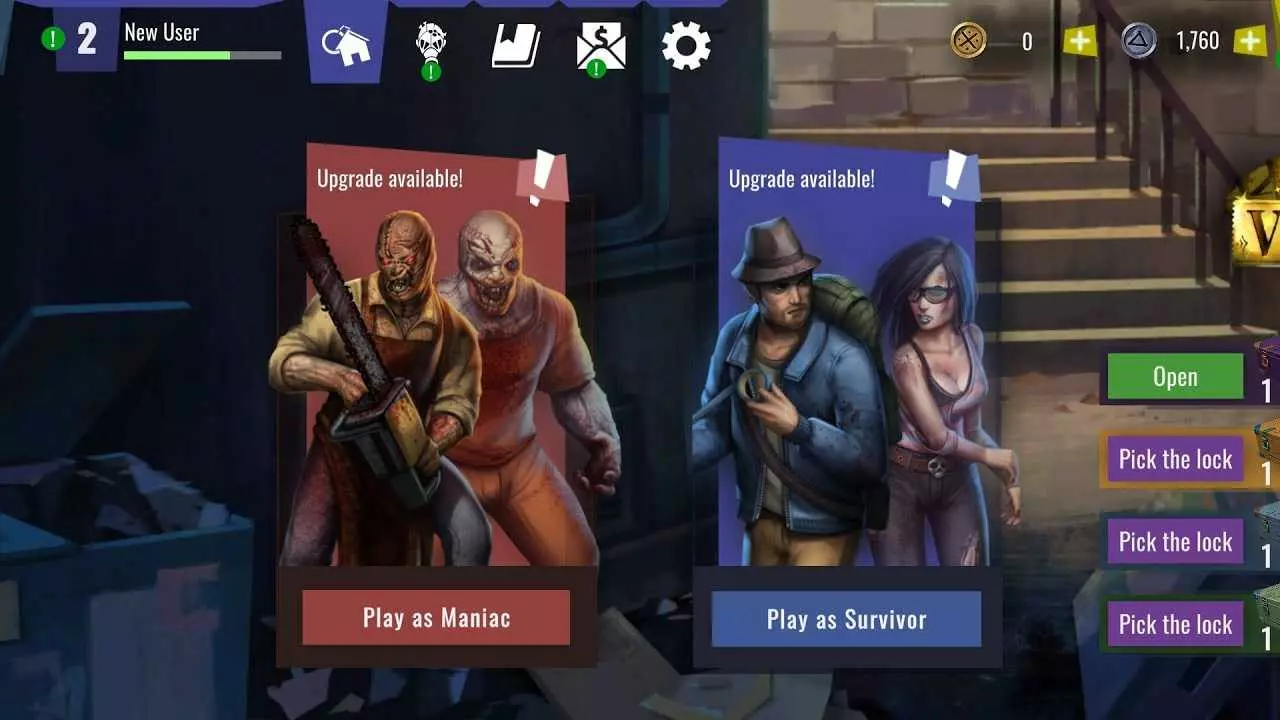 Ảnh 2 của Horror Show Mod APK 1.01 (Menu, Mua sắm miễn phí, Tốc Độ) Các nhân vật trong Horror Show Mod