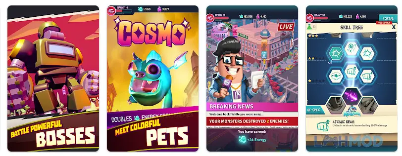 Ảnh 4 của Tải I Am Monster Apk 1.5.8 cho Android iOs Quái vật tiến hóa với hình dáng mới và mạnh mẽ hơn