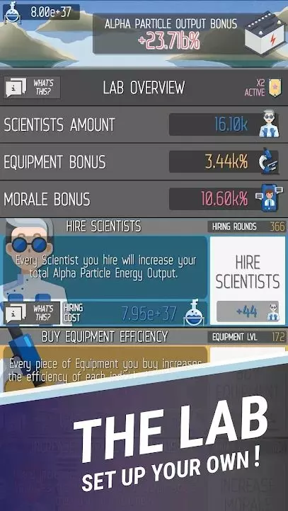 Ảnh 5 của Tải game Idle Space Energy Particle Simulator Mod APK 0.7.201 (Vô Hạn Tiền) Tải về Idle Space Energy Particle Simulator Mod từ LMHMOD