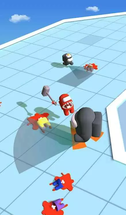 Ảnh 2 của Tải game Imposter Smashers Mod APK 1.0.53 (Vô Hạn Tiền) Ảnh chụp màn hình game Imposter Smashers Mod với nhiều nhân vật đa dạng