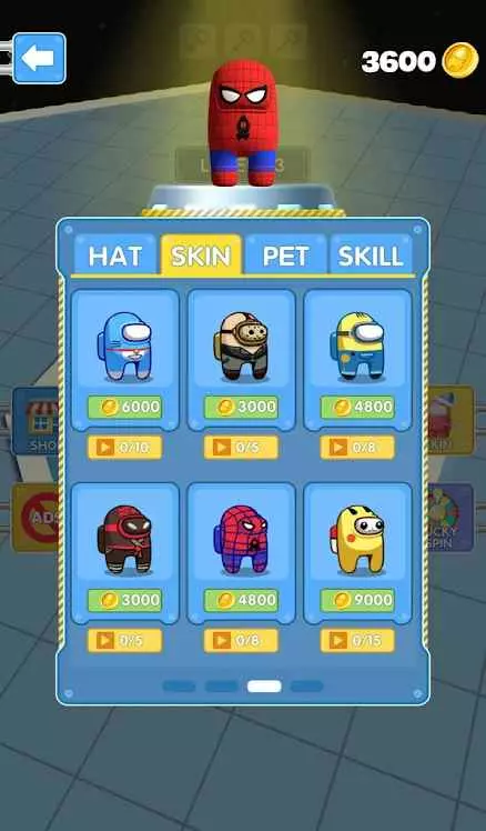 Ảnh 4 của Tải game Imposter Smashers Mod APK 1.0.53 (Vô Hạn Tiền) Ảnh chụp các nhân vật game Imposter Smashers Mod trong trạng thái chiến đấu